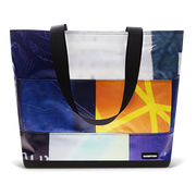Patchwork Zippered Blake Tote