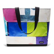 Patchwork Zippered Blake Tote