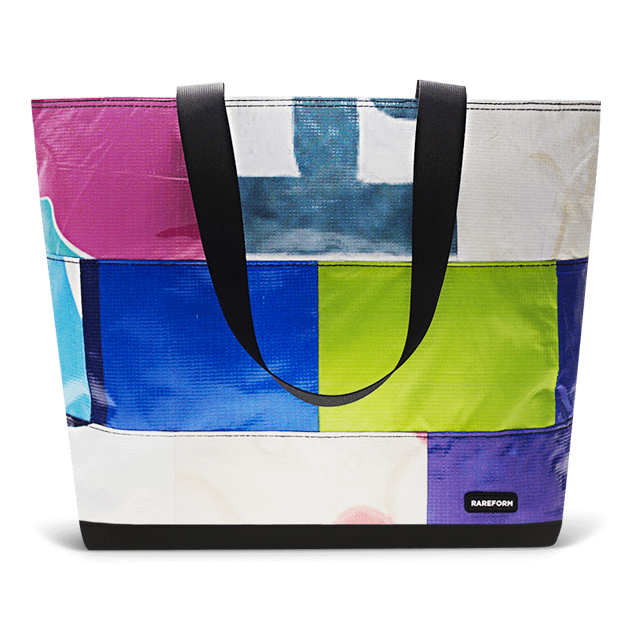 Patchwork Zippered Blake Tote