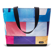 Patchwork Zippered Blake Tote