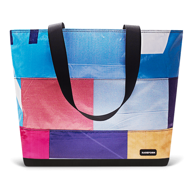 Patchwork Zippered Blake Tote