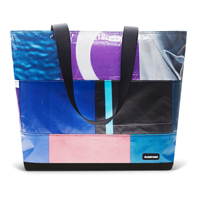 Patchwork Zippered Blake Tote