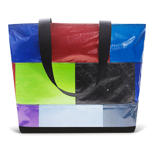 Patchwork Zippered Blake Tote