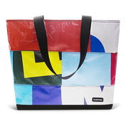Patchwork Zippered Blake Tote