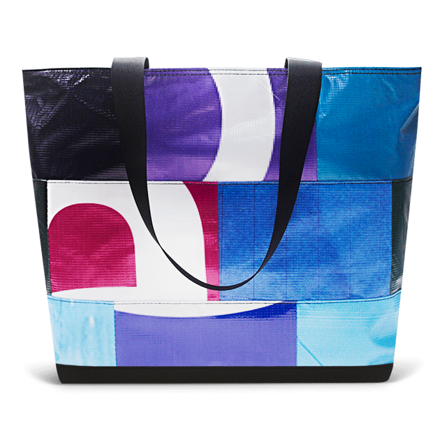 Patchwork Zippered Blake Tote