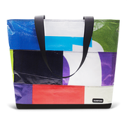 Patchwork Zippered Blake Tote
