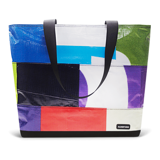 Patchwork Zippered Blake Tote