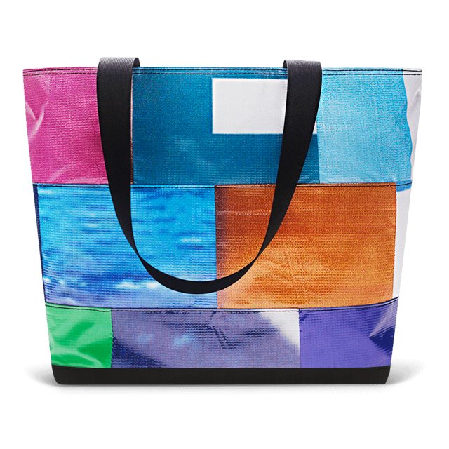 Patchwork Zippered Blake Tote