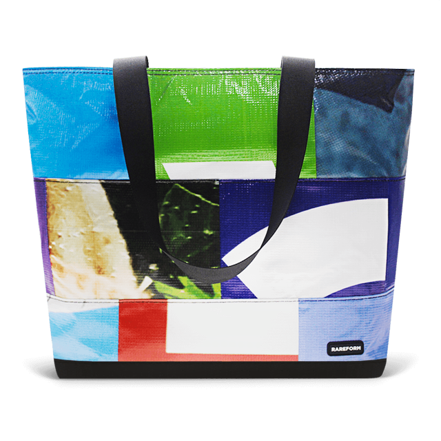 Patchwork Zippered Blake Tote