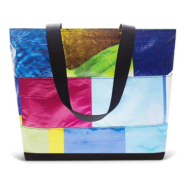 Patchwork Zippered Blake Tote