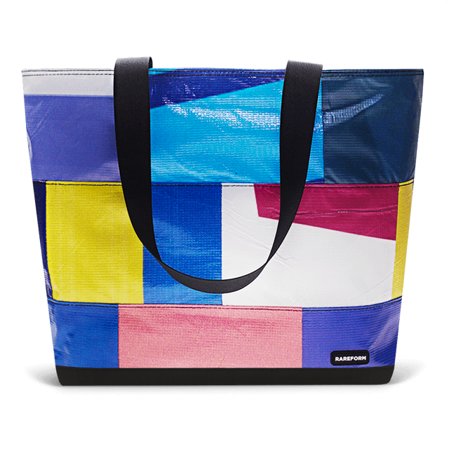 Patchwork Zippered Blake Tote