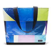 Patchwork Zippered Blake Tote