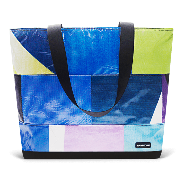 Patchwork Zippered Blake Tote
