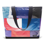 Patchwork Zippered Blake Tote