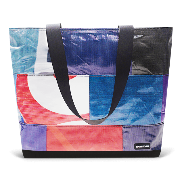 Patchwork Zippered Blake Tote
