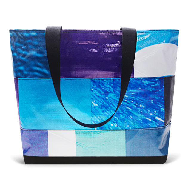 Patchwork Zippered Blake Tote