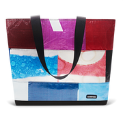Patchwork Zippered Blake Tote