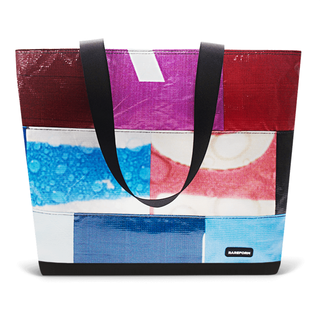 Patchwork Zippered Blake Tote