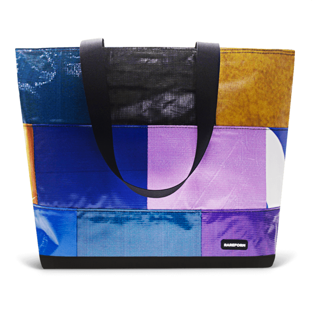 Patchwork Zippered Blake Tote