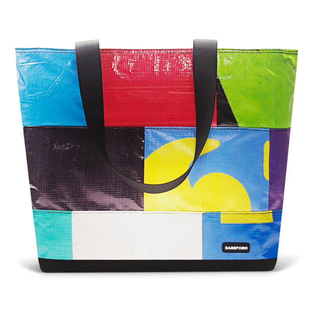 Patchwork Zippered Blake Tote