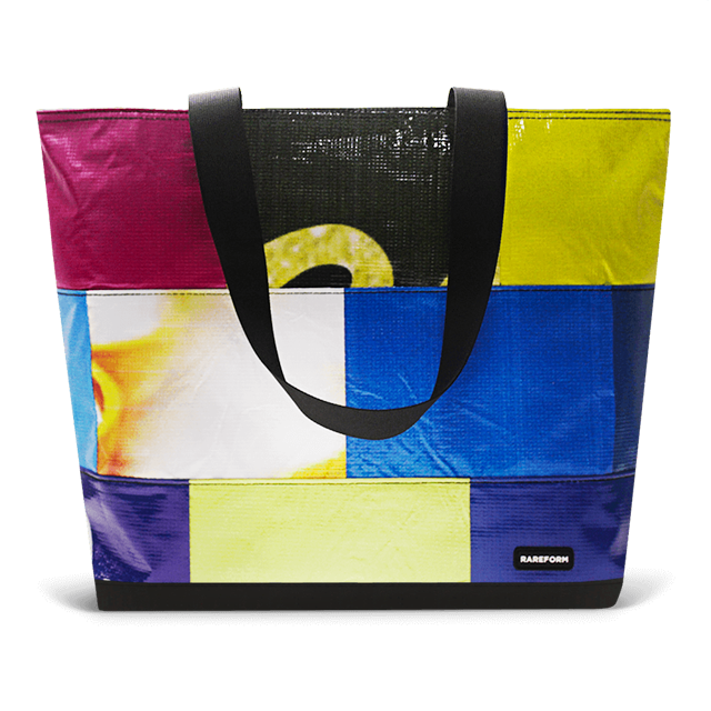 Patchwork Zippered Blake Tote