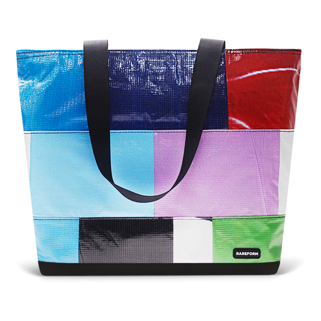 Patchwork Zippered Blake Tote