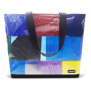 Patchwork Zippered Blake Tote