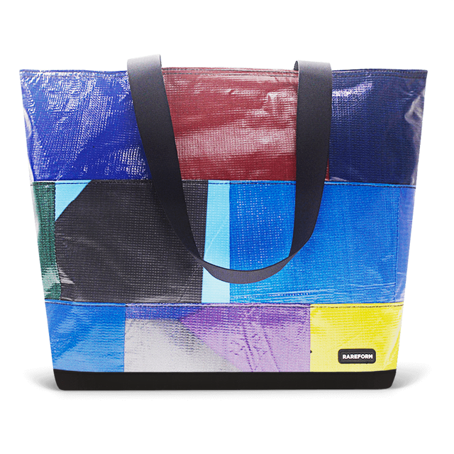 Patchwork Zippered Blake Tote