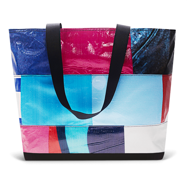 Patchwork Zippered Blake Tote