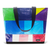 Patchwork Zippered Blake Tote