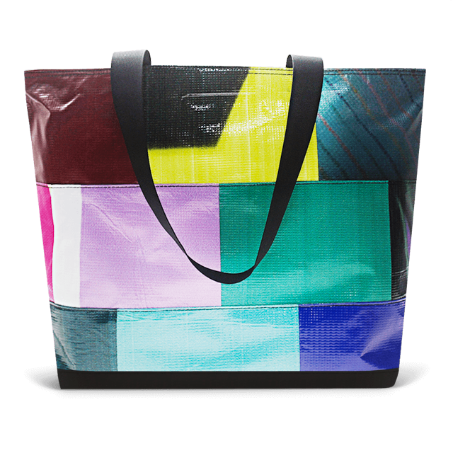 Patchwork Zippered Blake Tote