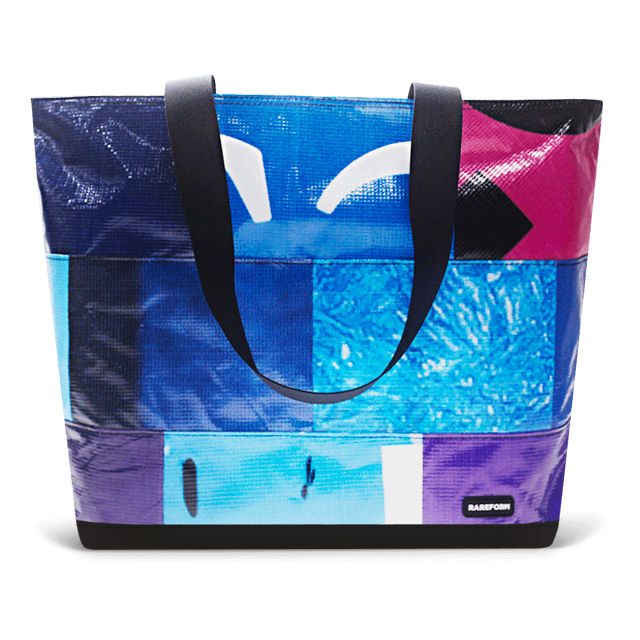 Patchwork Zippered Blake Tote