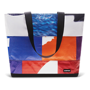 Patchwork Zippered Blake Tote