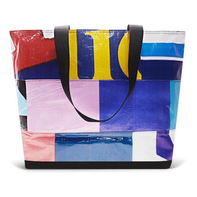 Patchwork Zippered Blake Tote