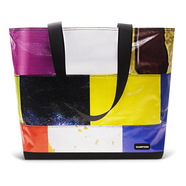 Patchwork Zippered Blake Tote