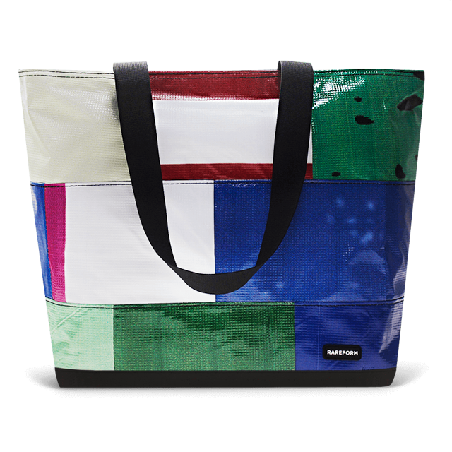 Patchwork Zippered Blake Tote
