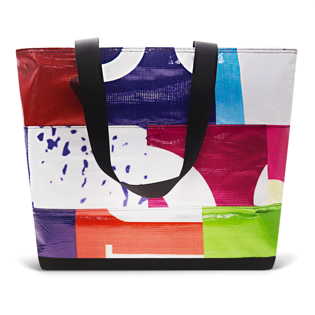 Patchwork Zippered Blake Tote