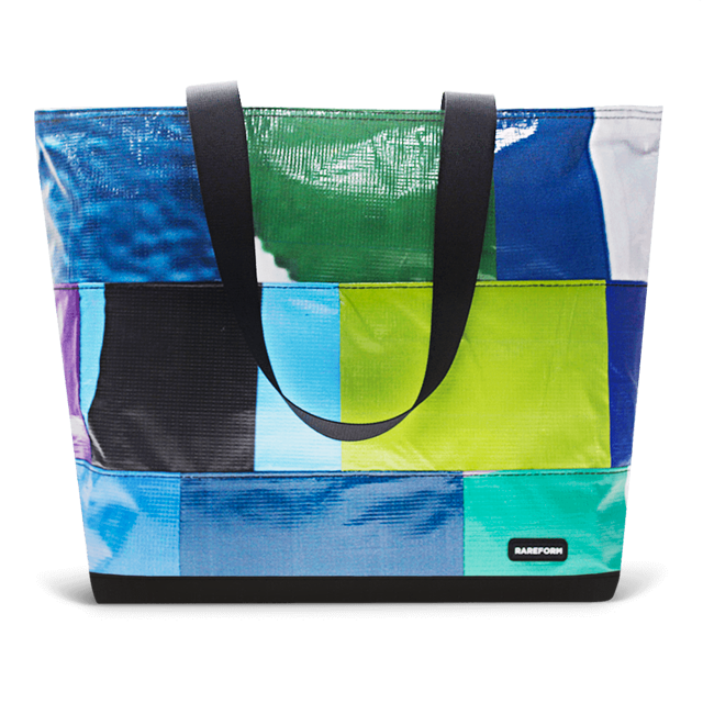 Patchwork Zippered Blake Tote