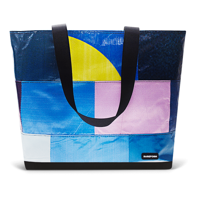 Patchwork Zippered Blake Tote