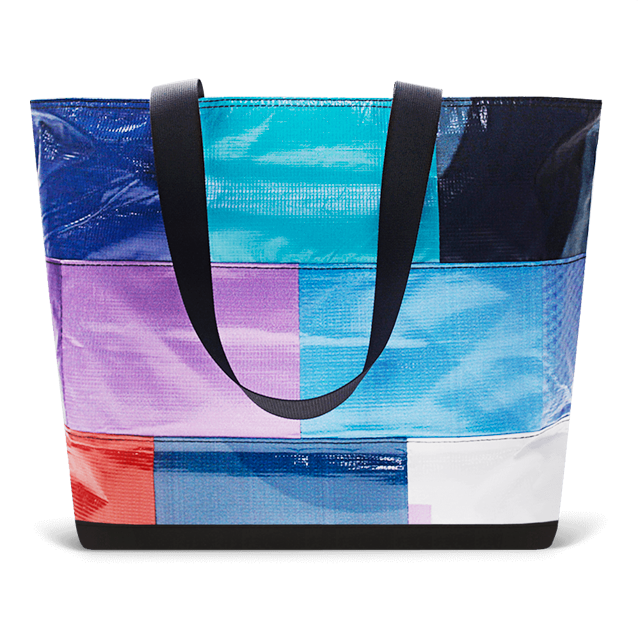 Patchwork Zippered Blake Tote