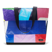 Patchwork Zippered Blake Tote