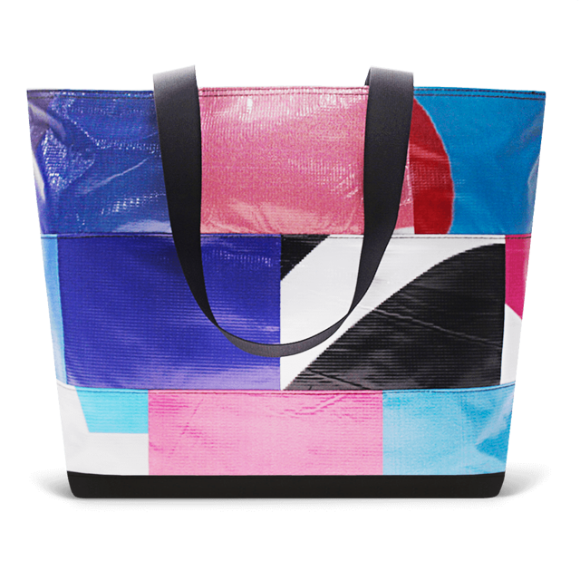 Patchwork Zippered Blake Tote