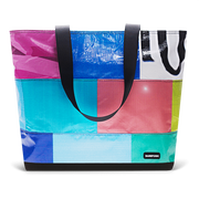 Patchwork Zippered Blake Tote