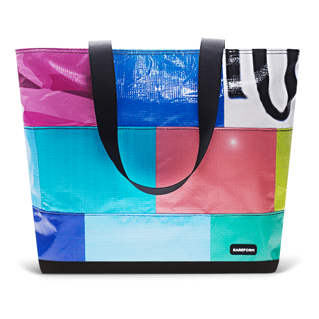 Patchwork Zippered Blake Tote