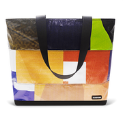Patchwork Zippered Blake Tote