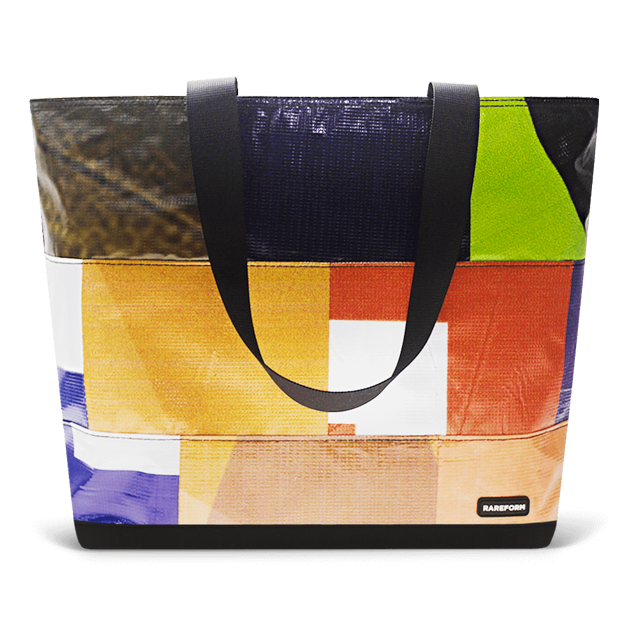 Patchwork Zippered Blake Tote