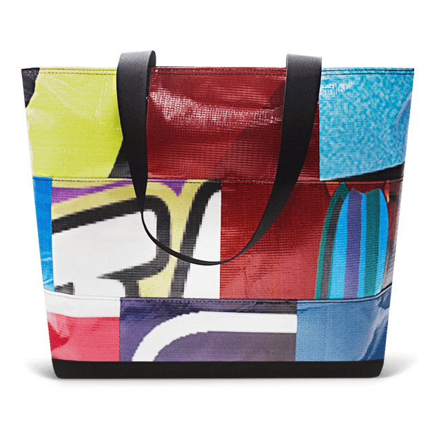 Patchwork Zippered Blake Tote