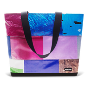 Patchwork Zippered Blake Tote