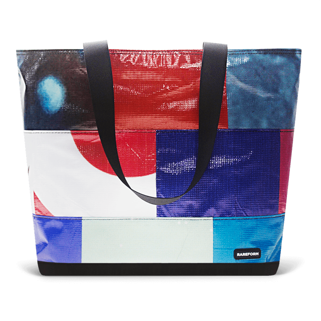 Patchwork Zippered Blake Tote