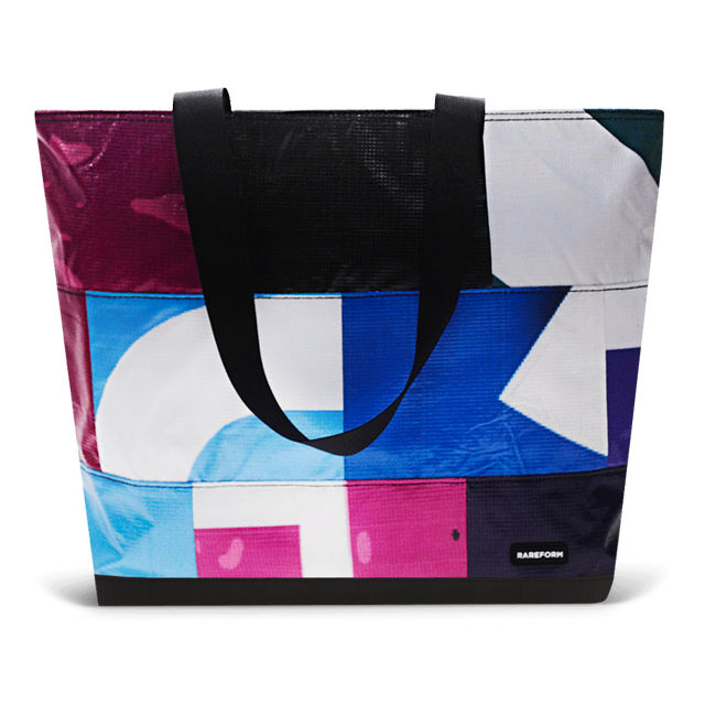 Patchwork Zippered Blake Tote